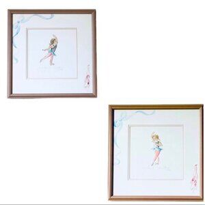 Ballet Center Stage I & II Signed and Numbered Prints by Connie Steiner